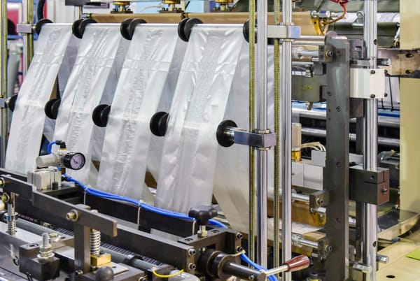 Fabricación de bolsas de plástico