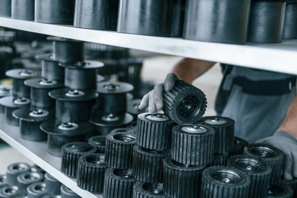 Cómo se fabrican piezas de goma: Proceso y materiales