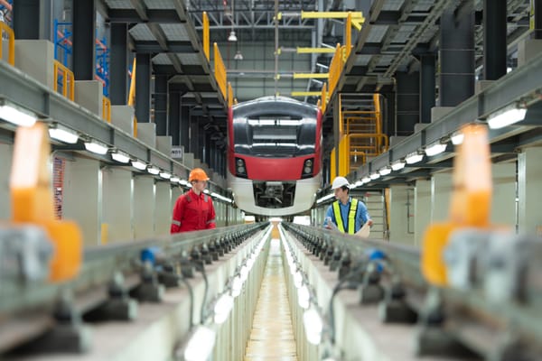 Cómo se fabrican trenes: proceso de producción detallado